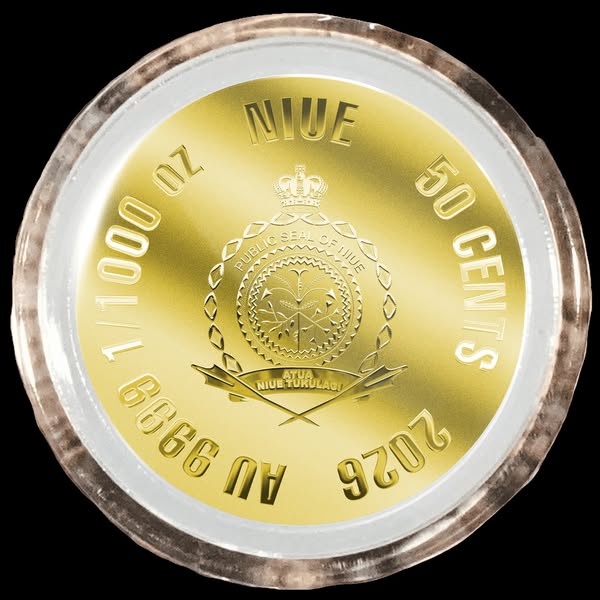 2026 Niue The Don 1/1000 oz .9999 Gold Coin in Card - Captain’s Chest Bullion