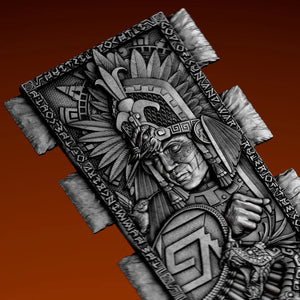 2026 Samoa Huitzilopochtli's Macuahuitl 2 oz Pure Silver Coin - Captain’s Chest Bullion