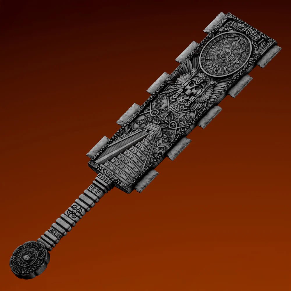 2026 Samoa Huitzilopochtli's Macuahuitl 2 oz Pure Silver Coin - Captain’s Chest Bullion