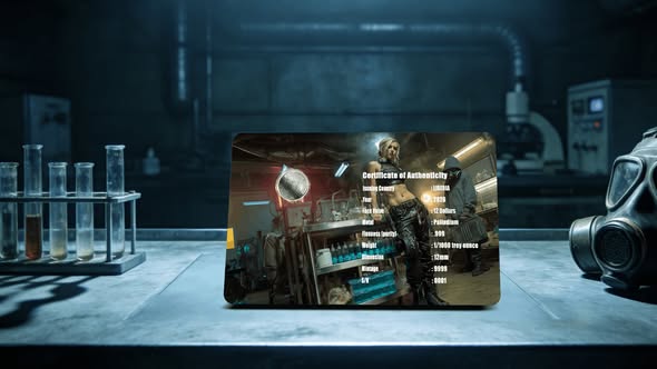 2026 The Residue 1/1000 oz .999 Palladium Coin in Card - Captain’s Chest Bullion