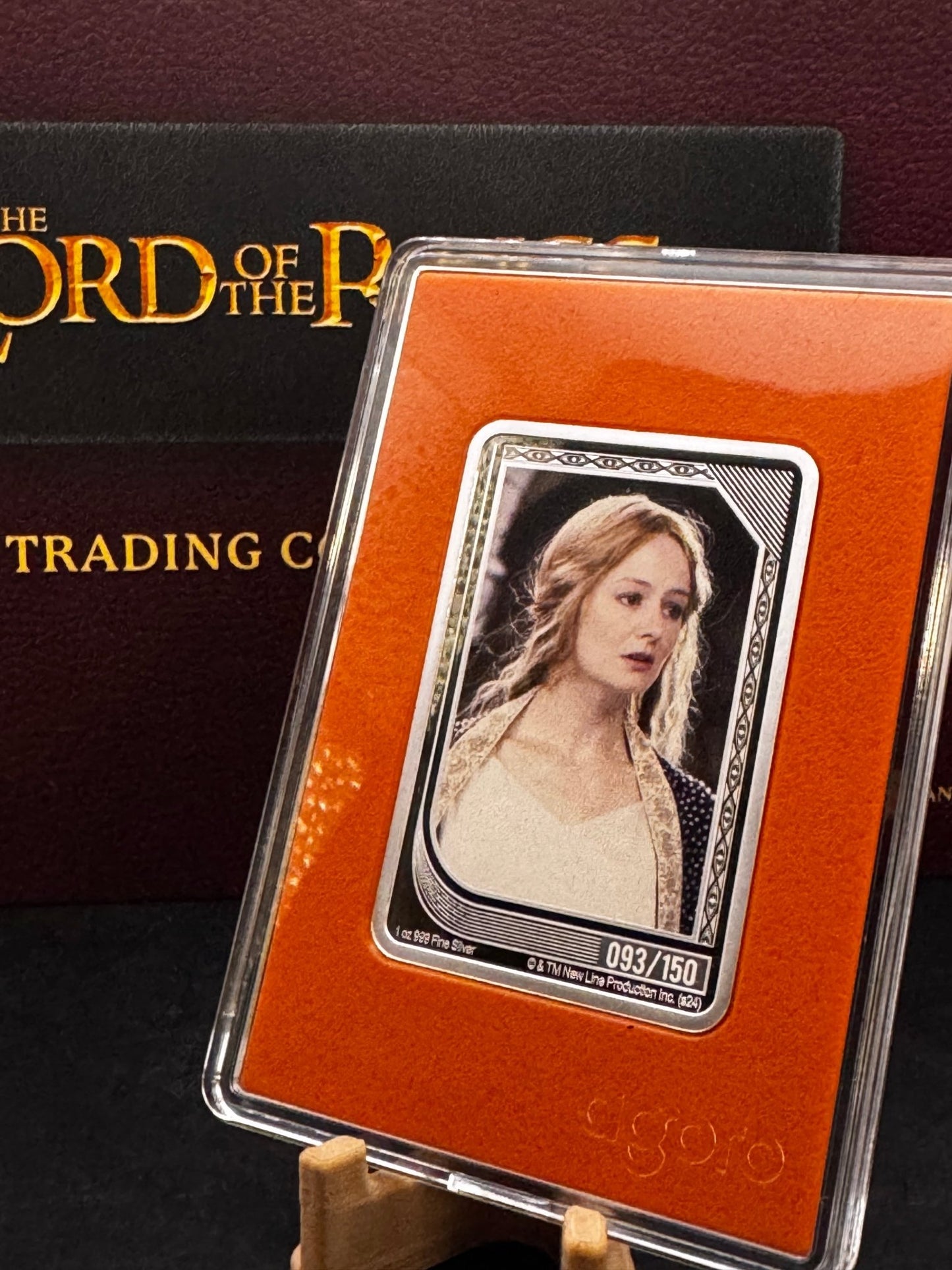 Agoro Mint Trading The Lord of the Rings 1oz .999 Silver Coin Eowyn 93/150