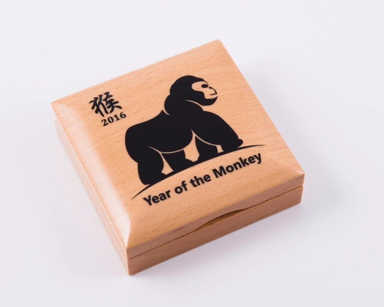 2016 Lunar Year of the Monkey 25g Silver W/ Box and COA