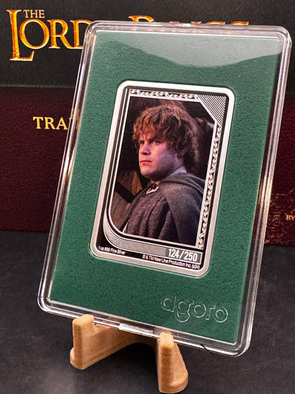 Agoro Mint Trading The Lord of the Rings 1oz .999 Silver Coin Samwise 124/250