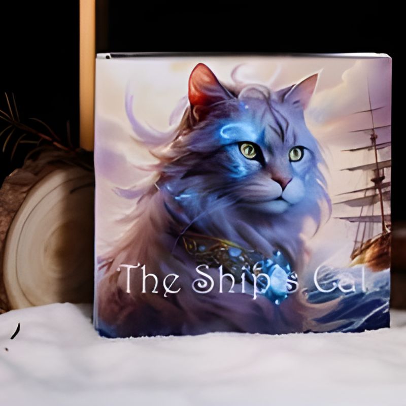 2 oz The Ship Cat Extra Specs: high relief and glow in the dark eyes