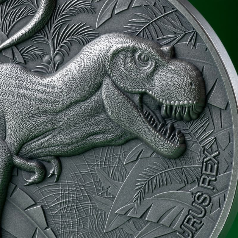 2 oz Tyrannosaurus Rex Series: Lost World