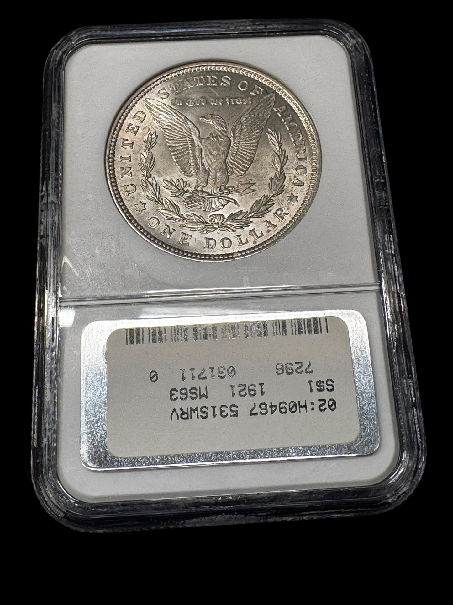 1921 NGC MS63 NGC Morgan S Mint Morgan Silver Dollar