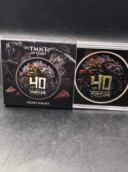 2024 Perth .999 Silver Coin Teenage Mutant Ninja Turtles Enhanced "Fight Night"