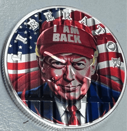 2022 Liberator Donald Trump “I’m Back” .999 Silver Liberator Coin w/s