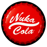 2024 Nuka-Cola Fallout Caps 1oz color .999 Silver Round