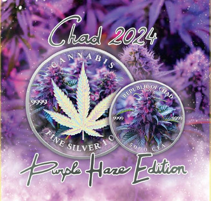 2023 Purple Haze Edition with Quadrum Sleeve & COA.Comes with Holo leaf Coming Soon