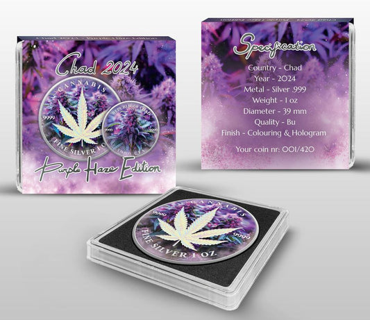 2023 Purple Haze Edition with Quadrum Sleeve & COA.Comes with Holo leaf Coming Soon