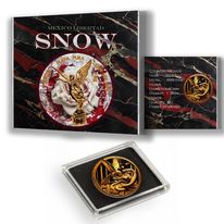 2023 Libertad .999 1oz Snow Ballad of Snakes and Songbirds Gold Gilding Color Coin