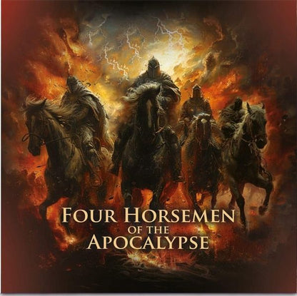 2023 Four Horsemen of Apocalypse - White Horse Space Edition 1oz with blister pack & COA p/s