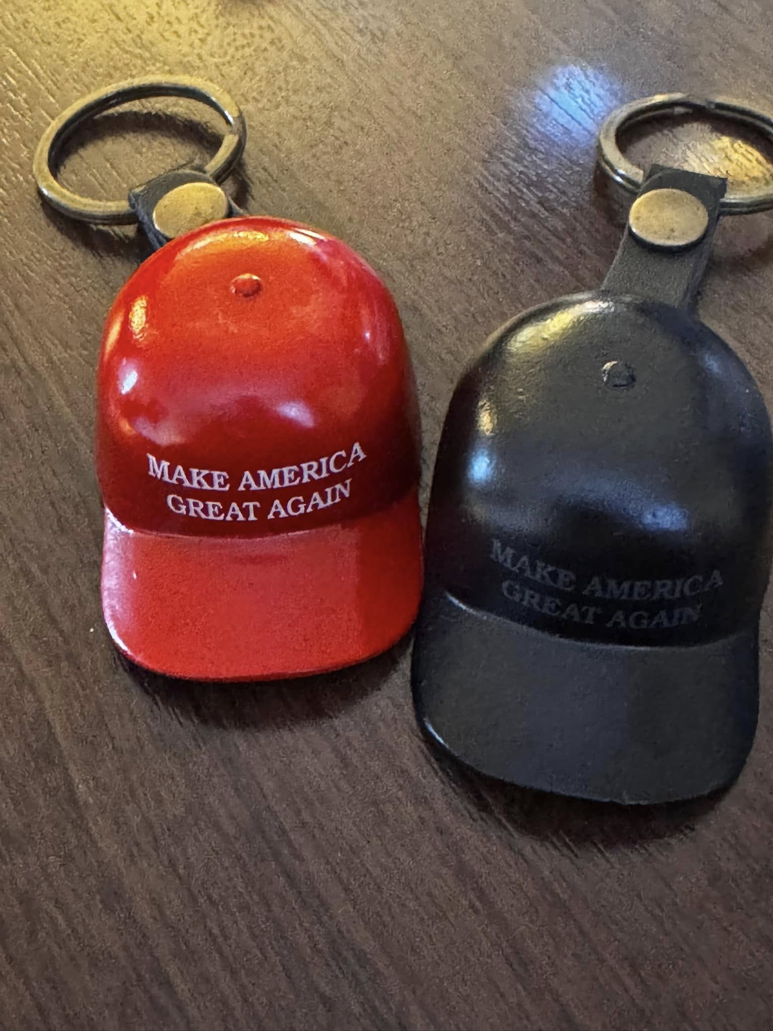2- MAGA Keychain and Bottle opener Make America Great Again