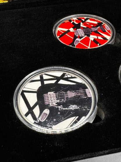 2024 3 ounces Silver Eagles Color Rock Legends Van Halen .999 Silver Coin