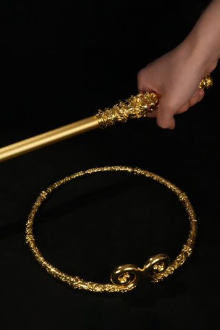 2025 280 Gram Copper Wukong Golden Headband Gold Gilded