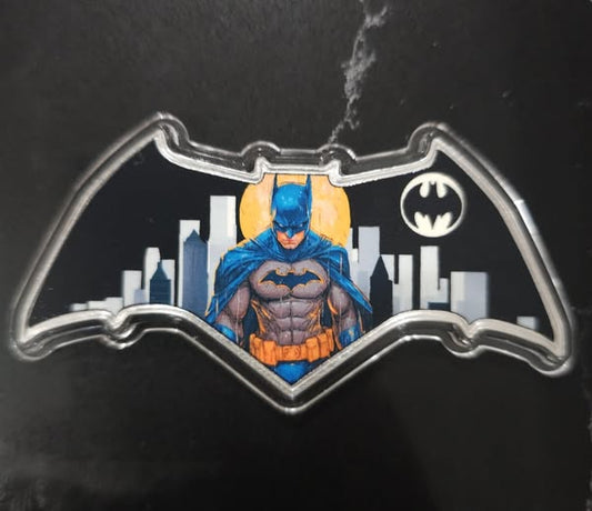 2025 Somoa Batman Batarang Shaped 1oz .999 Silver