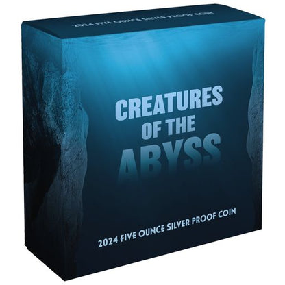 2024 Niue Creatures of the Abyss 5 oz Silver Coin