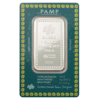 2025 Pamp Diwali Lakshmi & Rangoli 1oz .999 Silver in Assay