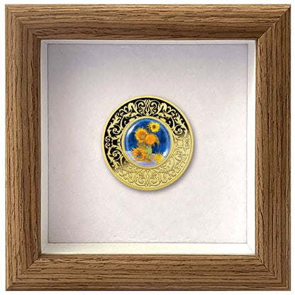 2025 Cameroon 17.5 g Vincent Van Gogh Sunflowers