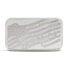 Ohio License Plate .999 Fine Silver Bar 1oz