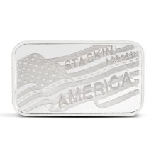 California License Plate .999 Fine Silver Bar 1oz