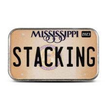 Mississippi License Plate .999 Fine Silver Bar 1oz