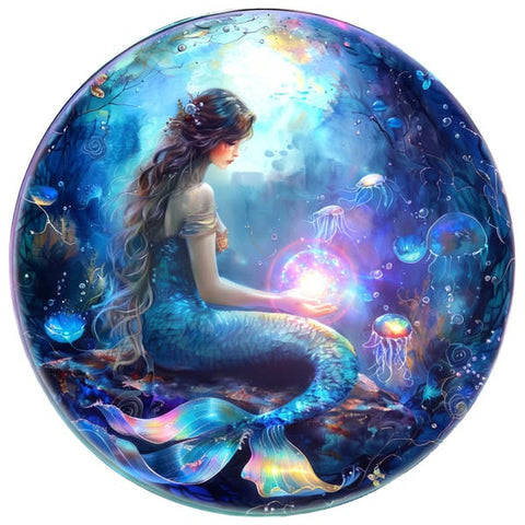 2026 Liberia Whispers of the Deep Mermaid 1 oz .999 silver Coin