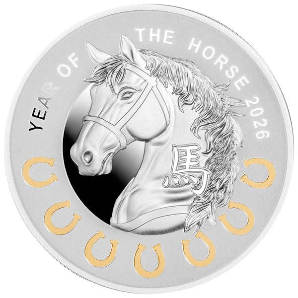 2026 Niue 17.5 g Year of the Horse 7 Elements