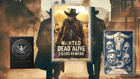 2026 Ghana Wanted Dead or Alive 5g .999 Silver Foil