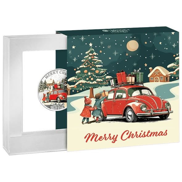 2025 Merry Christmas .999 Silver Coin 17.5g .999 Silver Coin
