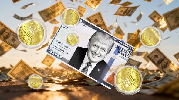 2026 Liberia Trump 250th Anniversary 1/1000 oz .9999 Gold Coin in Card