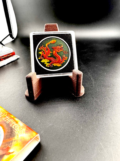 2025 China Chinese Dragon BU Metallic Colorized 1oz .999 Silver Coin
