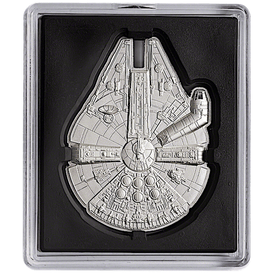 2023 Millennium Falcon Star Wars 2oz Coin .999 Silver