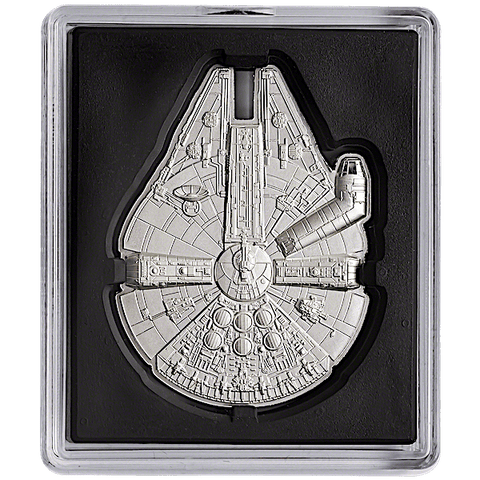 2023 Millennium Falcon Star Wars 2oz Coin .999 Silver