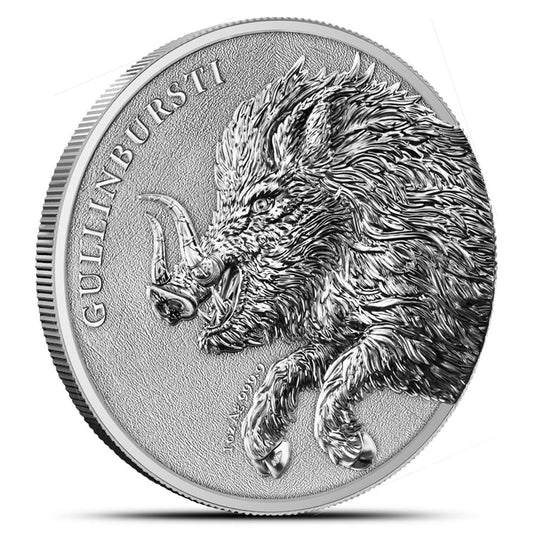 2025 Germania Gullinbursti 1oz .999 Silver Coin