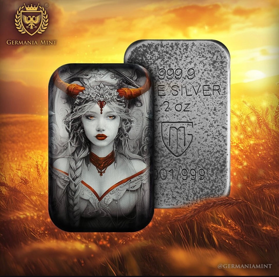 Germania 2oz Gefion Goddess of Fertility
