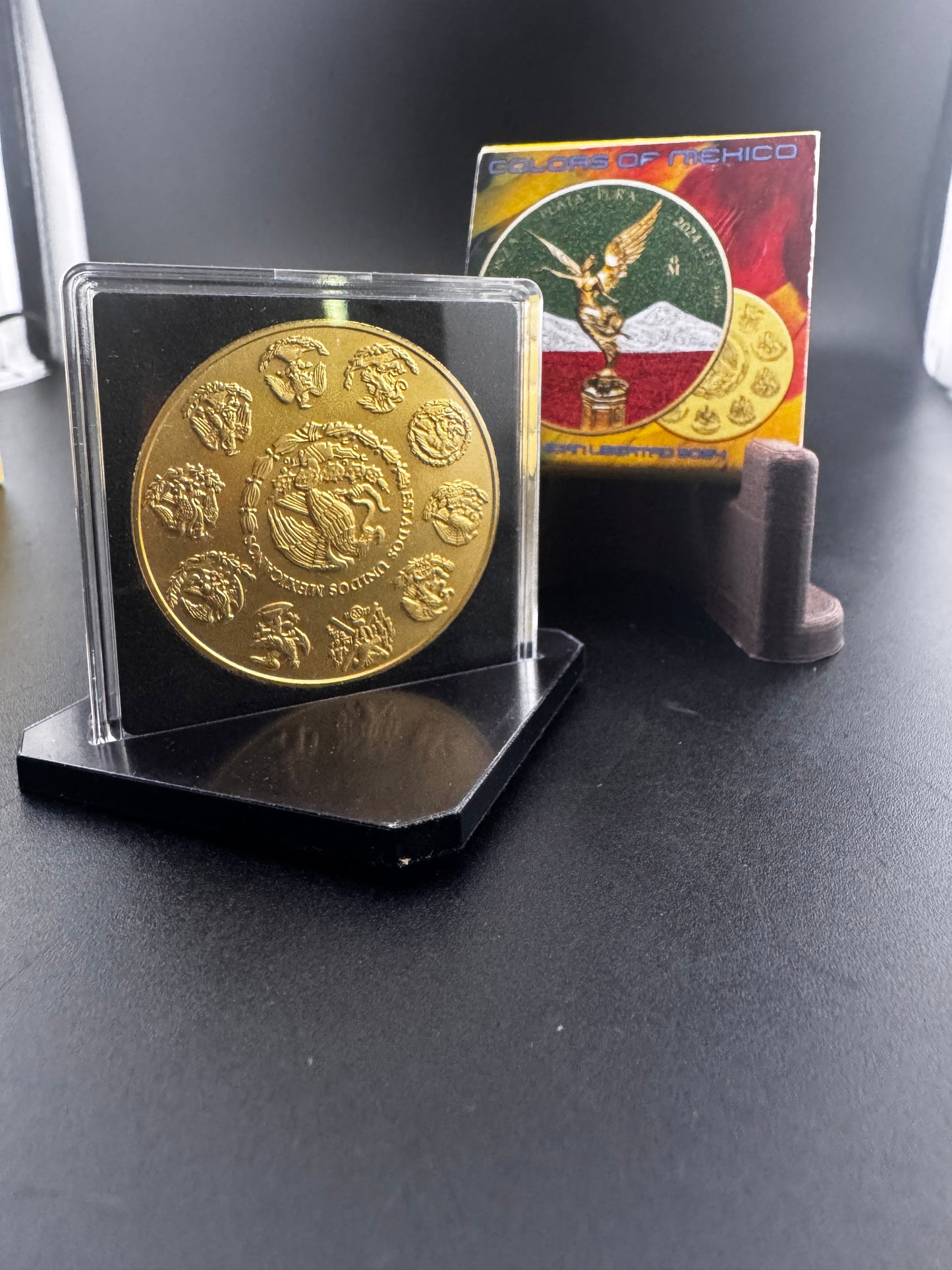 2024 Mexico Libertad Colors of Mexico Diamond Dust Edition 1 oz Silver Coin