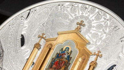 Armenia 2020 30100 Dram  Holy Etchmiadzin Cathedral 1 kg Silver Coin