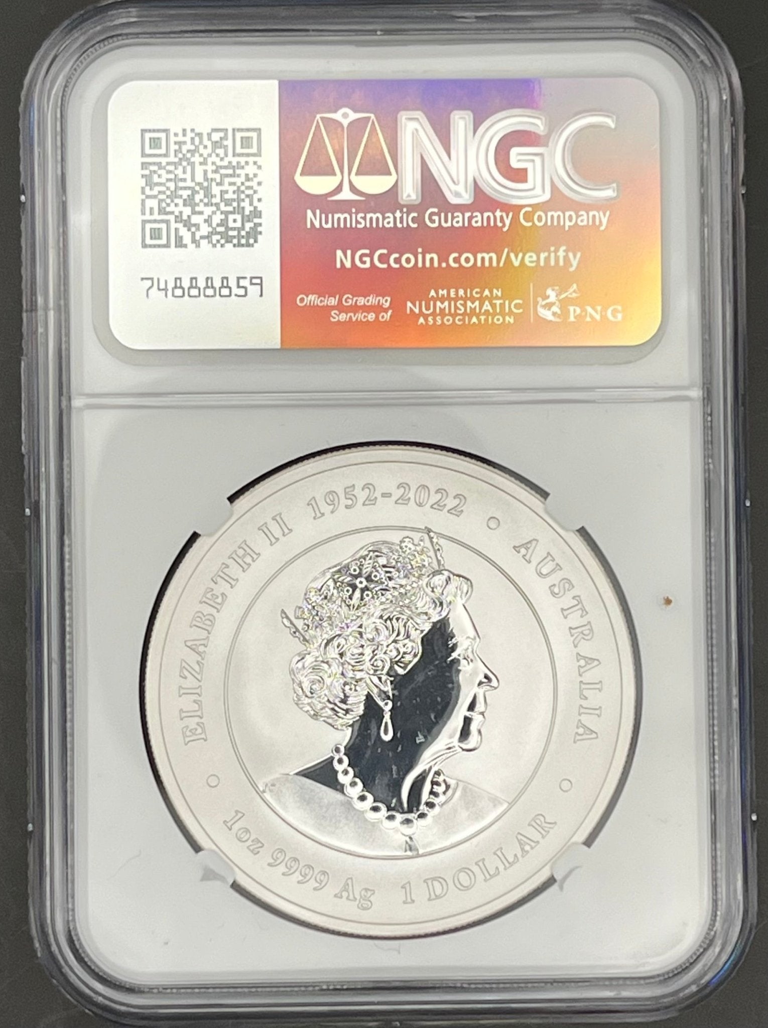 2024 P125 Australia Year of the Dragon NGC MS70 FR 1oz .999 Silver Coin