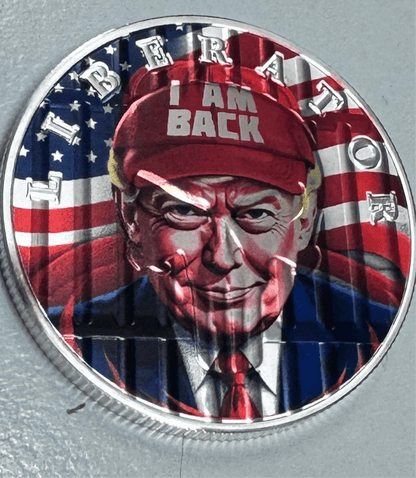 2022 Liberator Donald Trump “I’m Back” .999 Silver Liberator Coin w/s