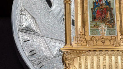 Armenia 2020 30100 Dram  Holy Etchmiadzin Cathedral 1 kg Silver Coin