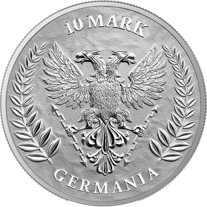 2024 Germania Mint Lady Germania 2 oz Silver BU Coin