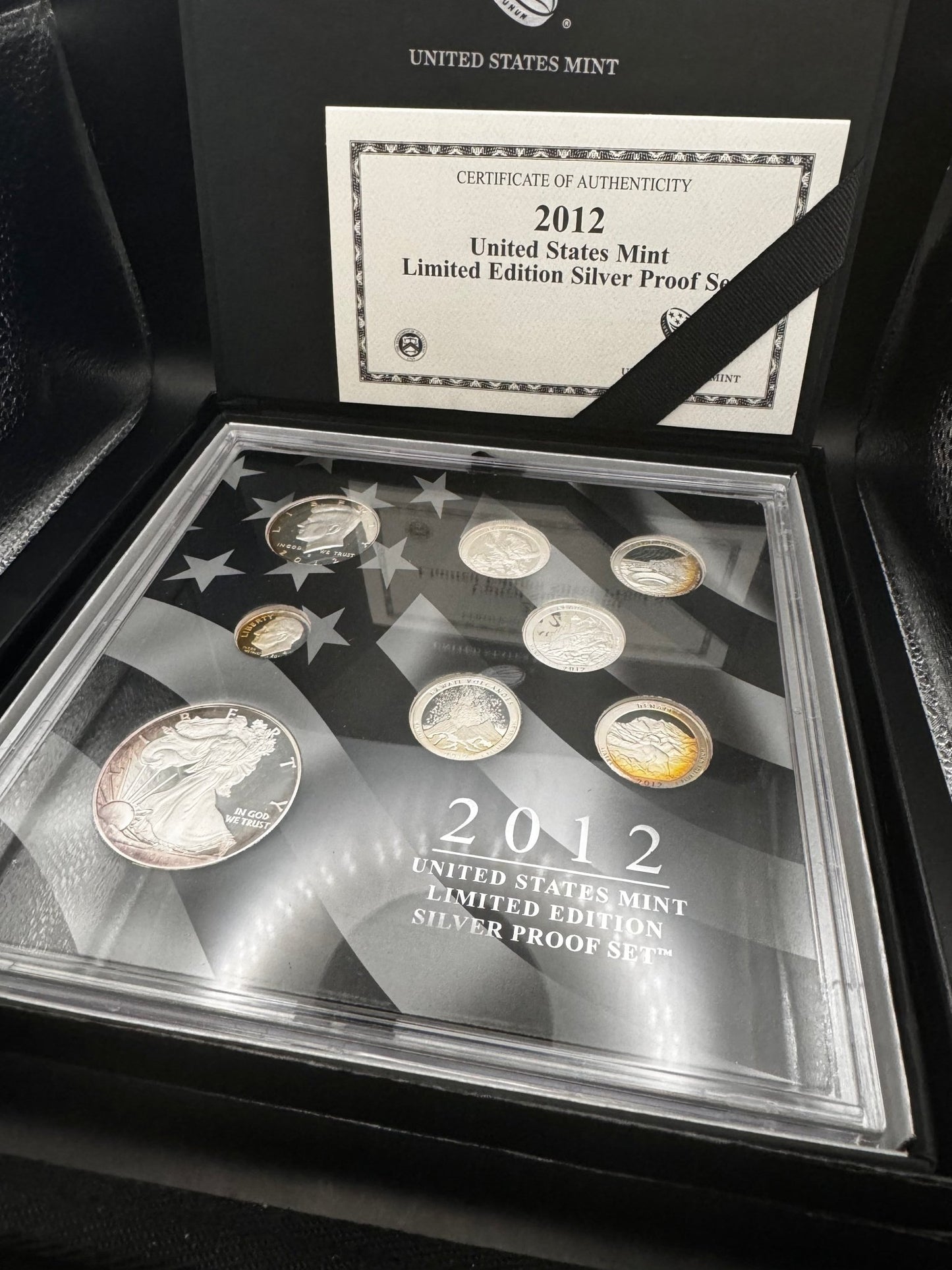 2012 U.S. Mint Limited Edition Silver Proof Set Coins