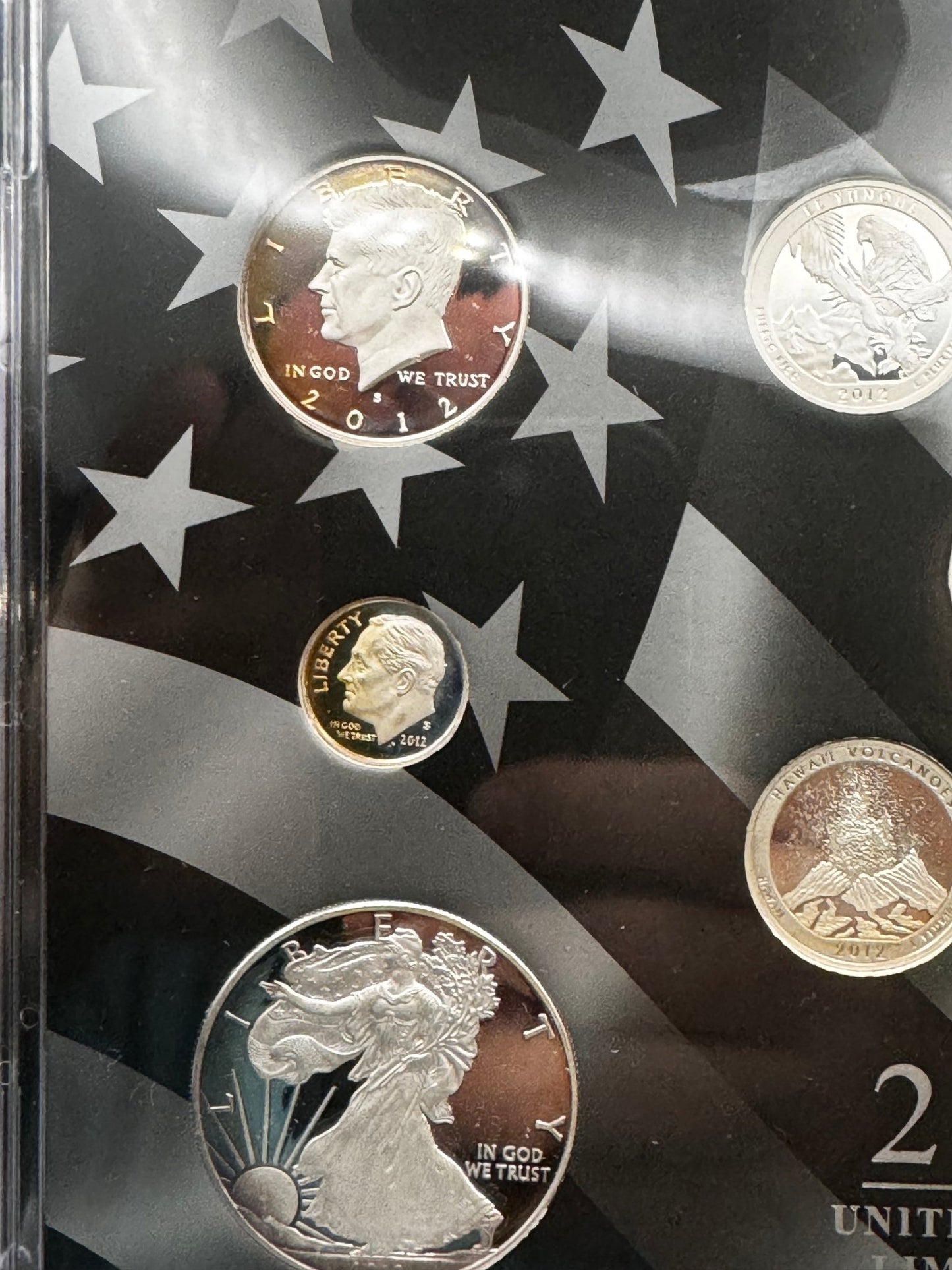 2012 U.S. Mint Limited Edition Silver Proof Set Coins