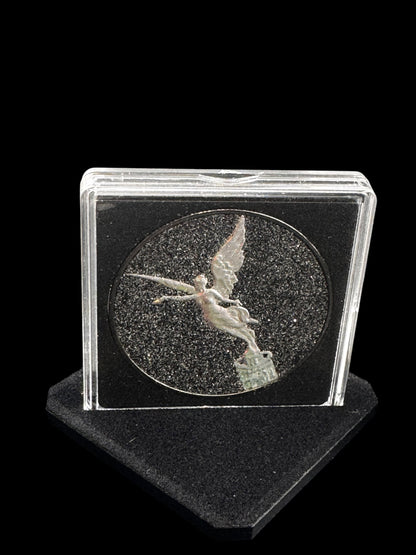 2024 1 Oz .999 Mexico Libertad  Diamond Dust Hologram Black Edition Colorized .999 Silver Coin