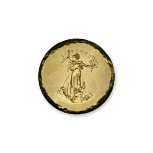 American Ancients 20usd Saint Gaudens Tribute  1 Troy Ounce  28mm .9999 Fine Gold  Only 100 Minted In Capsule