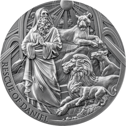 *Bible Stories The Rescue of Daniel 2oz Coin*