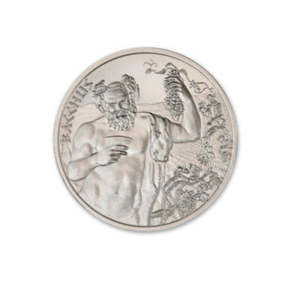 Bacchus Wine Series Type I 2 Troy Ounce 50mm