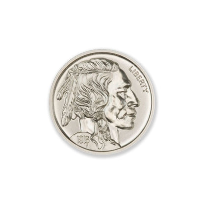 Buffalo Nickel Tribute 1 Troy Ounce 30mm